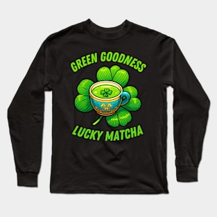 Irish Matcha tea Long Sleeve T-Shirt